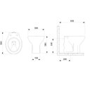 Ver imagem 2 de Bacia Convencional Azálea Plus Branco Celite