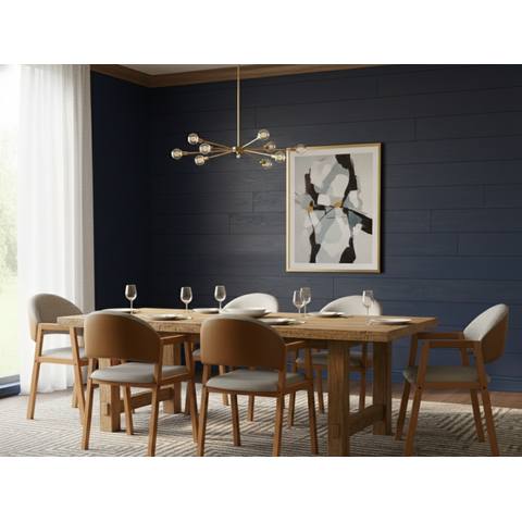 Kit 6 Cadeiras Sala de Jantar Allegra Cinza Encosto Curvo