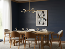 Ver imagem 1 de Kit 6 Cadeiras Sala de Jantar Allegra Cinza Encosto Curvo