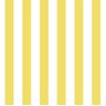 Papel de Parede Listrado Amarelo e Branco - 2,50x0,50m - 1