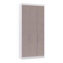 Ver imagem 1 de Guarda Roupa Dormitório Modulado Alpes 3 Portas C/ Cabideiro - Módulo Roupeiro Alpes - Luciane:cinam