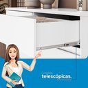 Ver imagem 4 de Cômoda Roma 8 Gavetas Branco com Pés - Santos Andirá