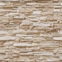 Ver imagem 3 de Papel de Parede Adesivo Pedras Canjiquinhas Tons de Bege 15m