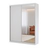 Guarda Roupas Modulado Solteiro com Espelho 176cm 2 Portas de Correr 100% MDF Royal - 4