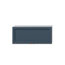 Ver imagem 2 de Armário Geladeira 80cm 1 Porta Basculante Yescasa Unna Branco/Azul