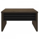 Ver imagem 2 de Mesa para Escritório Tamburato Charuto/preto - Artany Móveis