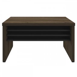 Mesa para Escritório Tamburato Charuto/preto - Artany Móveis - 2