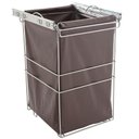 Ver imagem 1 de Tulha Aramada Deslizante Cesto Roupa Suja Inox Lavanderia Banheiro Telescopica Masutti