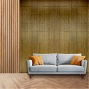 Ver imagem 7 de Painel Parede Leve Cedro Frisado 270cm x 60cm x 1,0cm Formaco Decor Marrom/Castanho