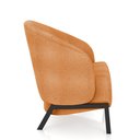 Ver imagem 7 de Kit 2 Poltronas Decorativa Sala de Estar Kenya Pés em Ferro Bouclê Preto/terracota G33 - Gran Belo