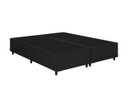 Ver imagem 3 de Cama Base Casal Bipartido Preto Colchão Fit D45 Espuma 138x188 - Ortobom