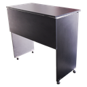 Ver imagem 2 de Mesa Escrivaninha Escritório para Notebook Dobrável Home Office - Cor Preto