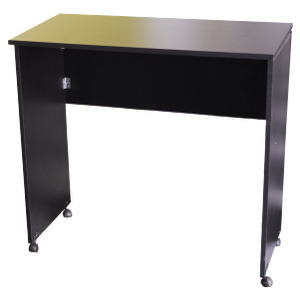 Mesa Escrivaninha Escritório para Notebook Dobrável Home Office - Cor Preto