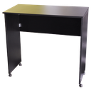 Ver imagem 1 de Mesa Escrivaninha Escritório para Notebook Dobrável Home Office - Cor Preto