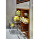 Ver imagem 3 de Gaveta Aramada Deslizante 470mm com Trilho Corrediça Multiuso Fruteira Cozinha