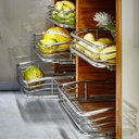 Ver imagem 4 de Gaveta Aramada Deslizante 470mm com Trilho Corrediça Multiuso Fruteira Cozinha