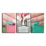 Quadro Decorativo 80x140 unhas coloridas manicure - 1