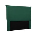 Ver imagem 1 de Cabeceira Cama Box King 195 Cm Garden Veludo S04 Cor Verde