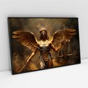 Ver imagem 5 de Quadro Decorativo Deusa da Justiça com Asas Sala Quarto Casa Escritório