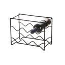 Ver imagem 1 de Adega 6 Garrafas Bartender Aço Cromado Preto Forma Inox