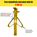 Ver imagem 2 de 2 Cavaletes Automóvel 2 Toneladas Tipo Preguiça Carro Suporte Manutenção Aço Alta Resistência