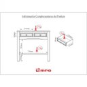 Ver imagem 3 de Aparador 2 Gavetas Imperial Móveis Mpo