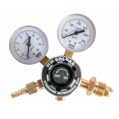 Regulador para Cilindro Nitrogênio W28 Wwsoldas