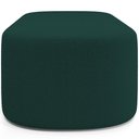 Ver imagem 6 de Cabeceira Cama Box Casal 140cm Lanna com Puff Recamier Doha W01 Bouclê Verde - Lyam Decor
