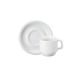 Jogo Xícara de Chá 200ml com Pires Porcelana Schmidt