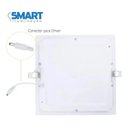 Ver imagem 4 de Painel Plafon LED 18W Quadrada Embutir 4000K Quarto
