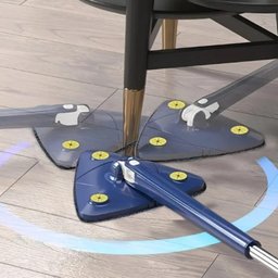 Mop Giratório Microfibra Limpeza Vidros 360° - 5