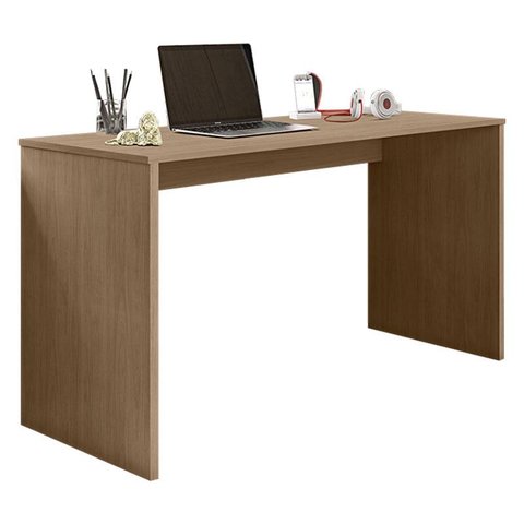 Mesa para Computador e Gaveteiro Gávea com Chave 4 Gavetas Freijó Fosco - Móveis Leão