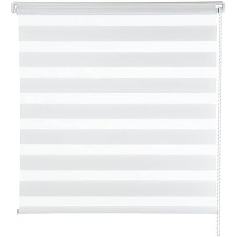 Persiana Cortina para Janela Tecido Zebra 160x160 Evolux