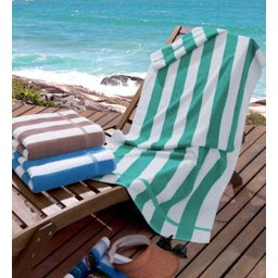 Kit 5 Toalhas Banho Para Praia Piscina - Verde - Lufamar - 1