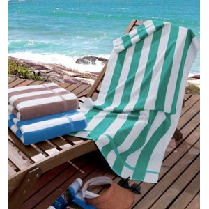 Kit 5 Toalhas Banho Para Praia Piscina - Verde - Lufamar