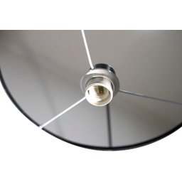 LUMINÁRIA BASE MÁRMORE PRETO - 3