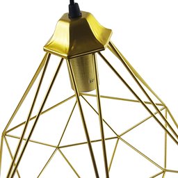 LUMINÁRIA PENDENTE DOURADO  - 3