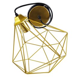 LUMINÁRIA PENDENTE DOURADO  - 1