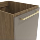Ver imagem 3 de Balcão de Cozinha Botanic 40cm 01 Porta M621 Kappesberg - Kappesberg Nogueira/fendi