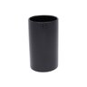 CACHEPOT CERAMICA BASICS DEEP TUBE PRETO - 1