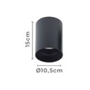 Ver imagem 2 de Spot de Sobrepor Nordecor Loch Par20 E27 Redondo Bivolt Preto 6213