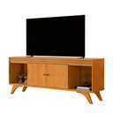 Ver mais imagens de Rack Sevilha para TV 55" 160cm MDF com Portas Amadeirado Mavaular Móveis