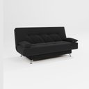 Ver imagem 3 de sofá cama 1,80m França Suede Preto Adonai Estofados