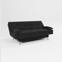 Ver imagem 5 de sofá cama 1,80m França Suede Preto Adonai Estofados