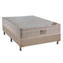 Ver imagem 1 de Cama Box Casal: Colchão Molas Superpocket Ensacadas Ortobom Fort Airtech + Base Crc Suede White (