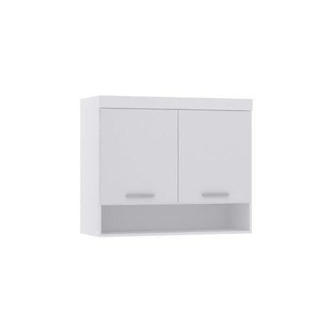 Guarda-roupa Modulado 97cm Aéreo 2 Portas Alpes Luciane