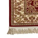 Ver imagem 5 de Tapete Persa Vermelho com Bege Ideal para Quarto e Sala 100x150cm