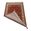 Ver imagem 4 de Tapete Persa Vermelho com Bege Ideal para Quarto e Sala 100x150cm