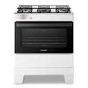 Ver imagem 1 de Fogão a Gás Esmaltec Mesa Inox Tampa de Vidro Forno 84l Ideal Top Branco 5 Bocas Bivolt