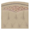 Ver imagem 3 de Cabeceira Kate Veludo Bege para Cama Queen 1,60 Bz Home Decor